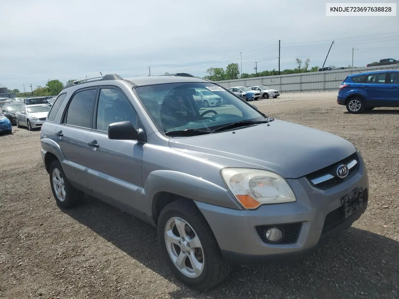 2009 Kia Sportage Lx VIN: KNDJE723697638828 Lot: 55894935