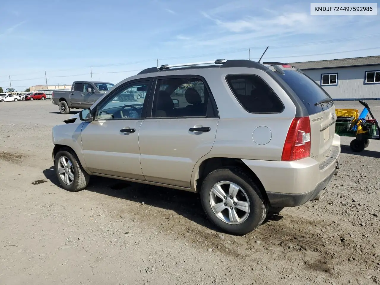 2009 Kia Sportage Lx VIN: KNDJF724497592986 Lot: 56416215