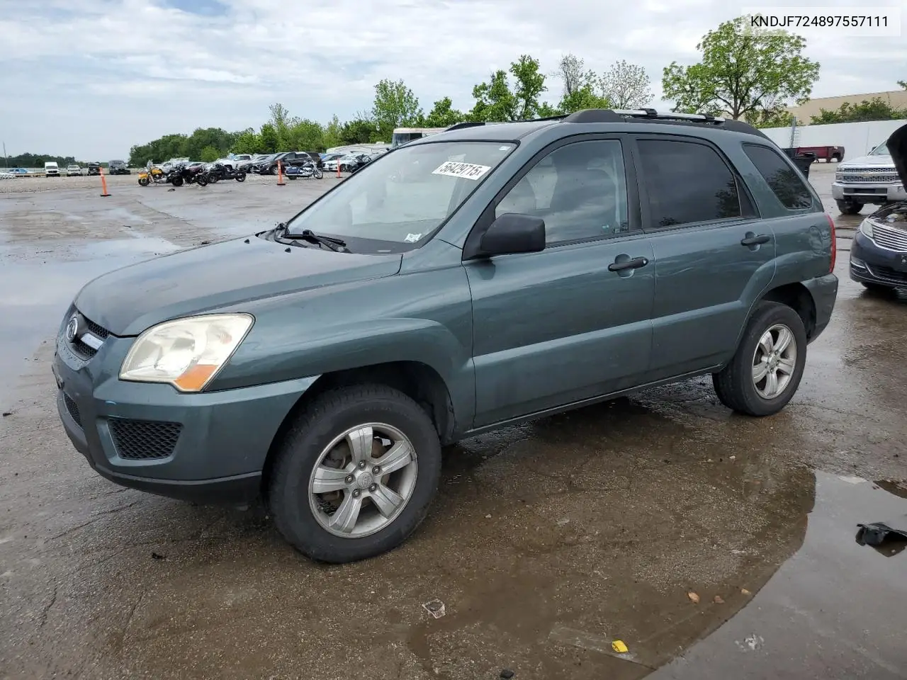 2009 Kia Sportage Lx VIN: KNDJF724897557111 Lot: 56429715
