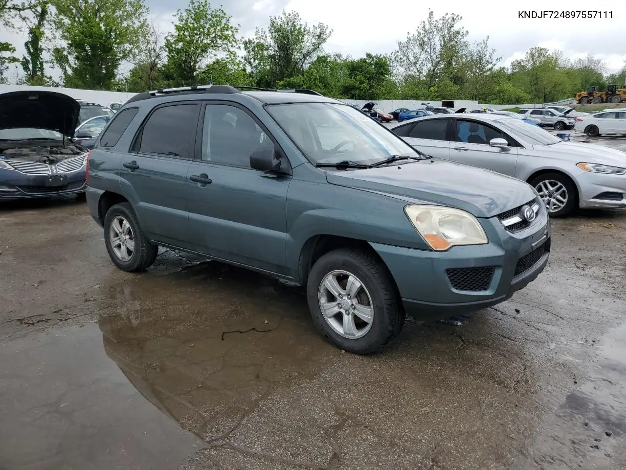 2009 Kia Sportage Lx VIN: KNDJF724897557111 Lot: 56429715