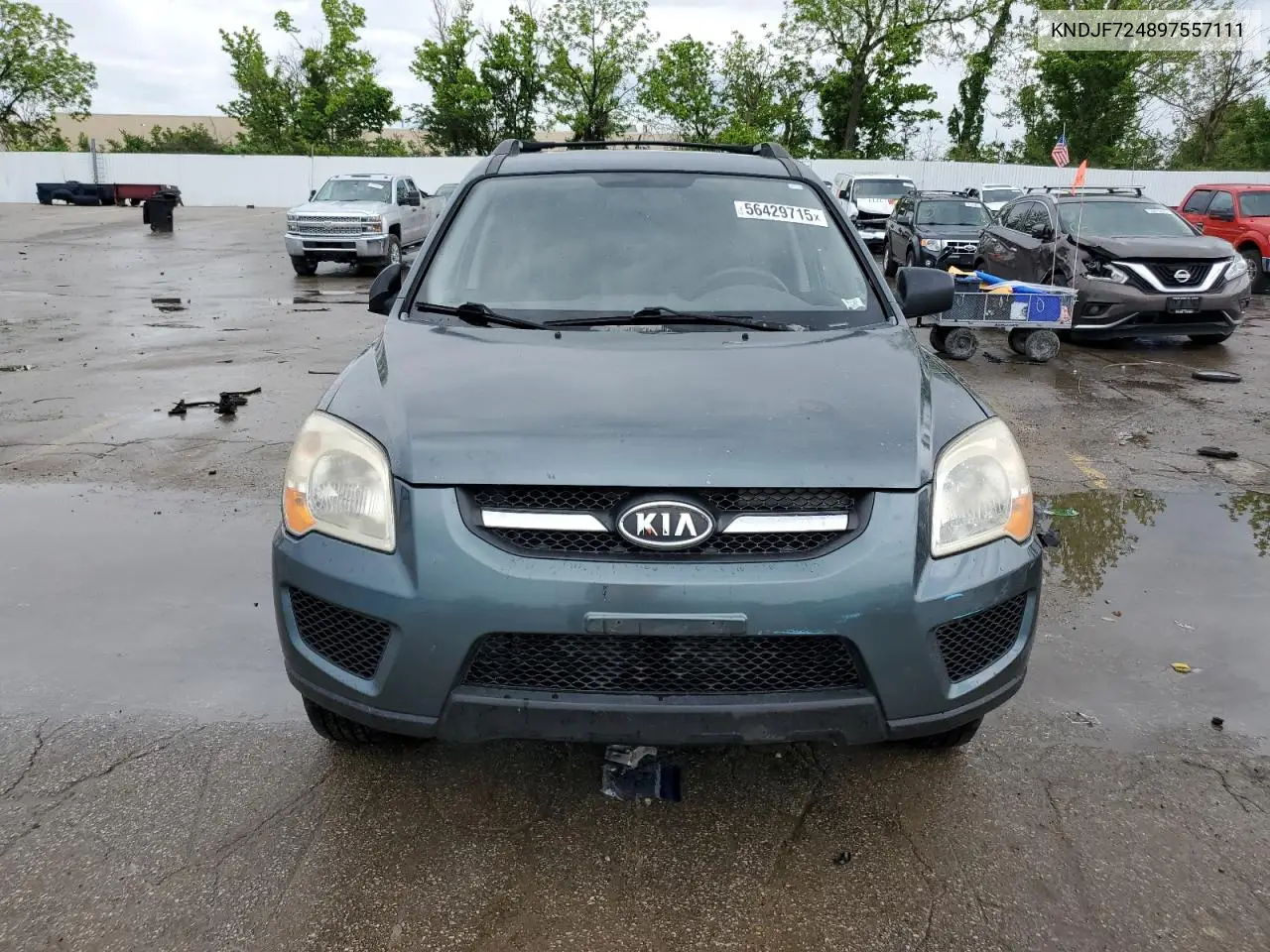2009 Kia Sportage Lx VIN: KNDJF724897557111 Lot: 56429715