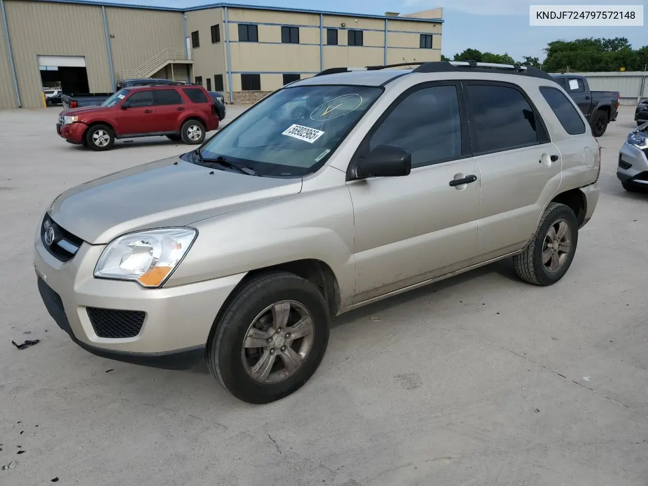 2009 Kia Sportage Lx VIN: KNDJF724797572148 Lot: 56902965