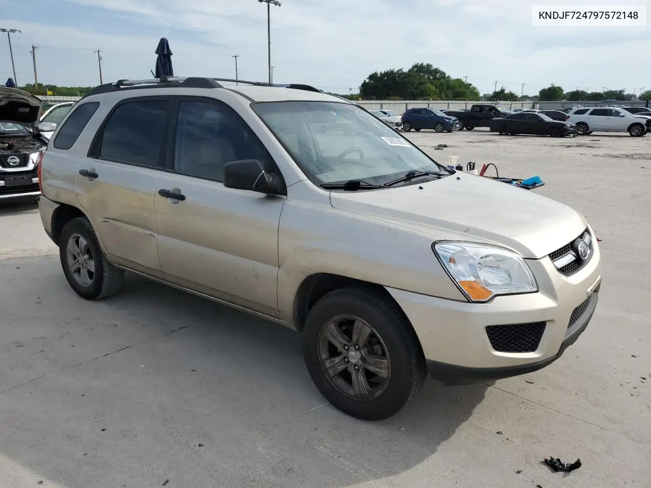 2009 Kia Sportage Lx VIN: KNDJF724797572148 Lot: 56902965