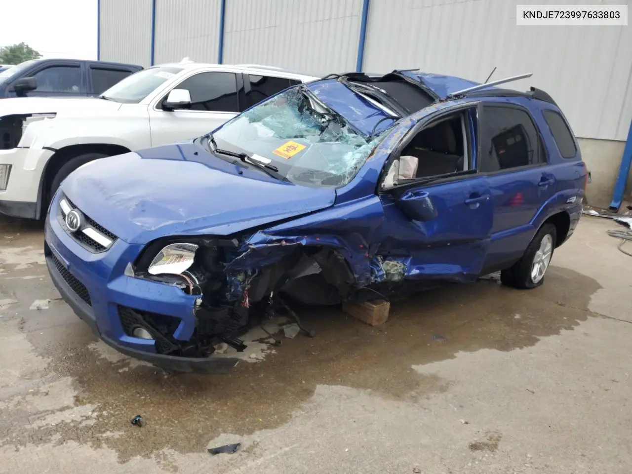 2009 Kia Sportage Lx VIN: KNDJE723997633803 Lot: 60513415