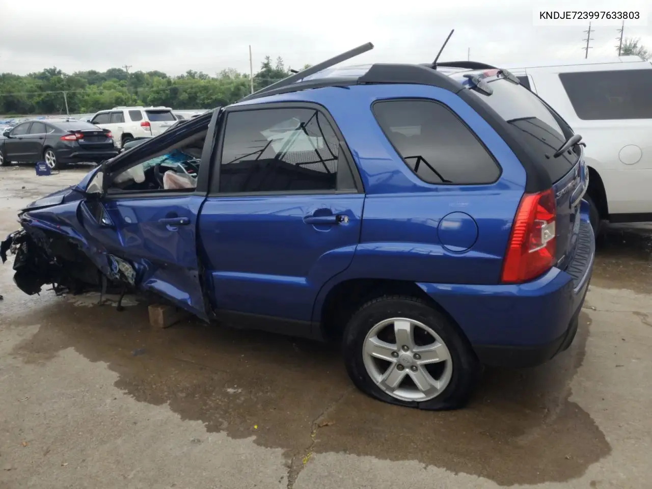 2009 Kia Sportage Lx VIN: KNDJE723997633803 Lot: 60513415