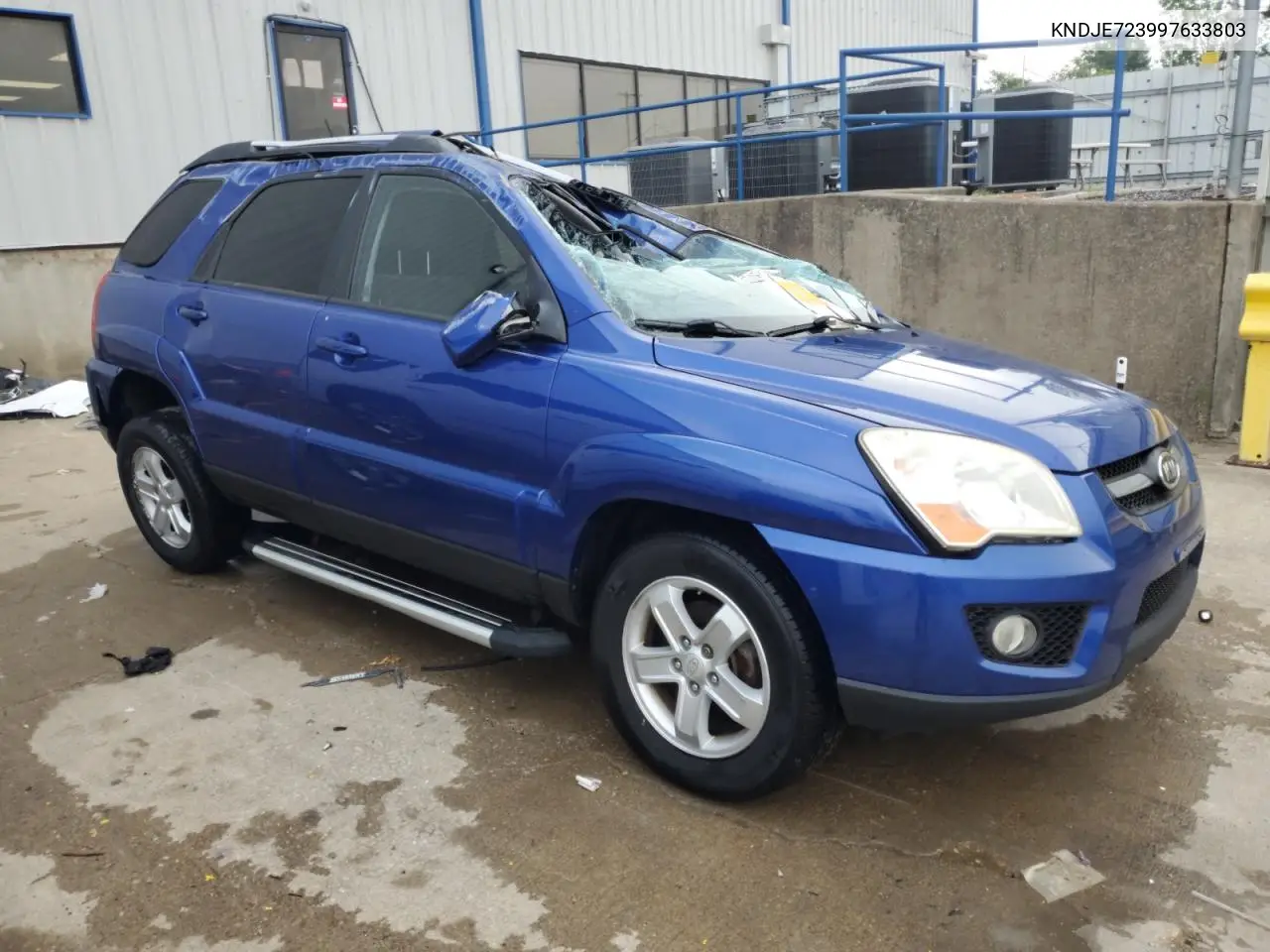2009 Kia Sportage Lx VIN: KNDJE723997633803 Lot: 60513415