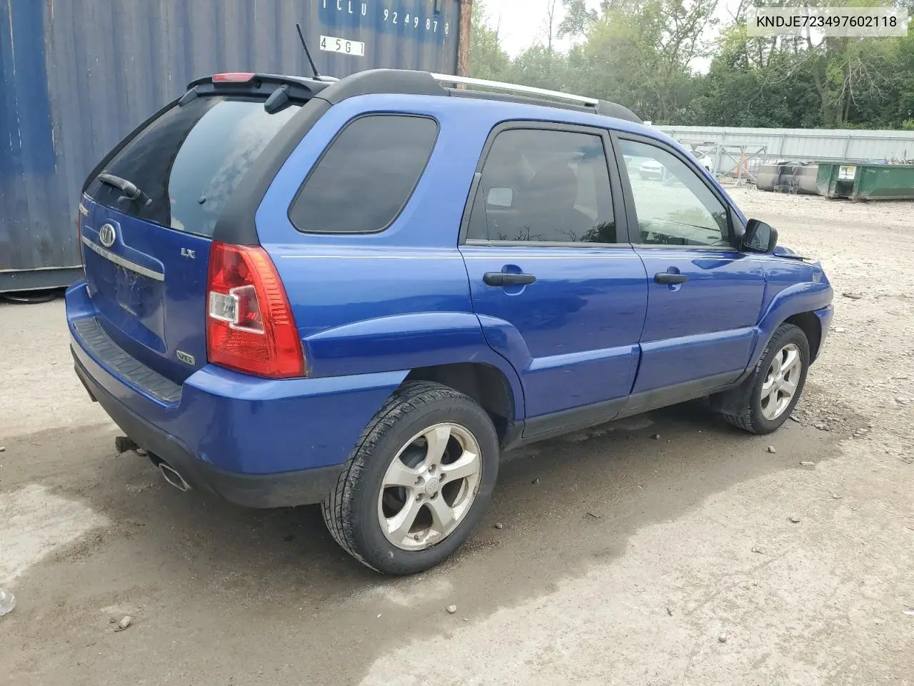 2009 Kia Sportage Lx VIN: KNDJE723497602118 Lot: 60735965