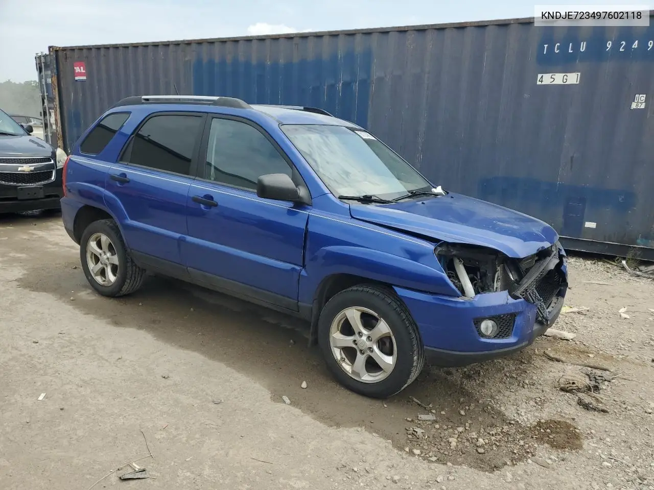 2009 Kia Sportage Lx VIN: KNDJE723497602118 Lot: 60735965