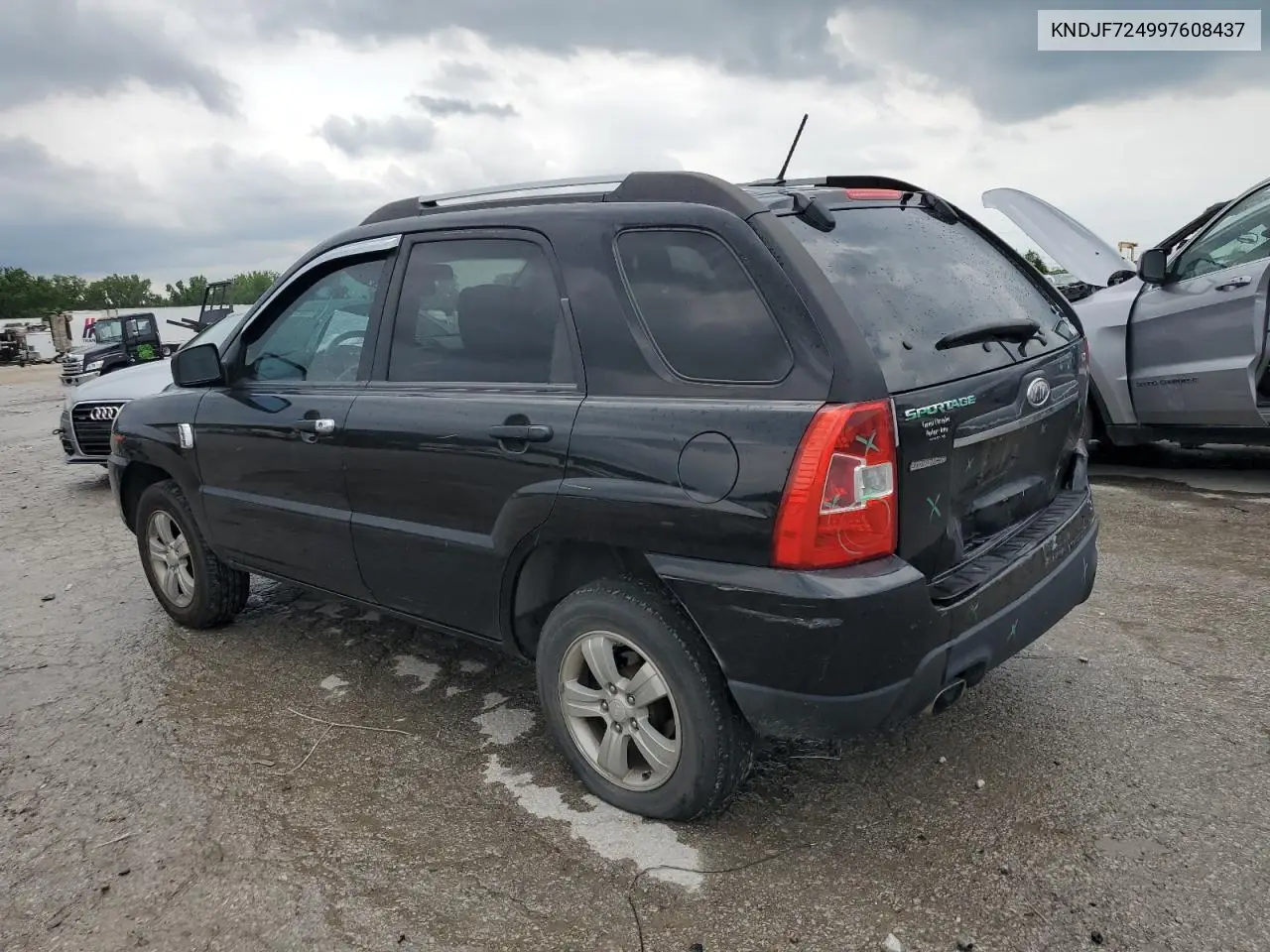 2009 Kia Sportage Lx VIN: KNDJF724997608437 Lot: 61264125