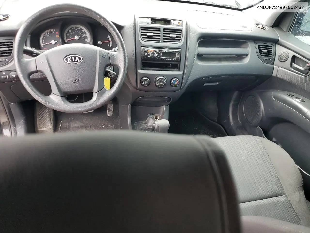 2009 Kia Sportage Lx VIN: KNDJF724997608437 Lot: 61264125