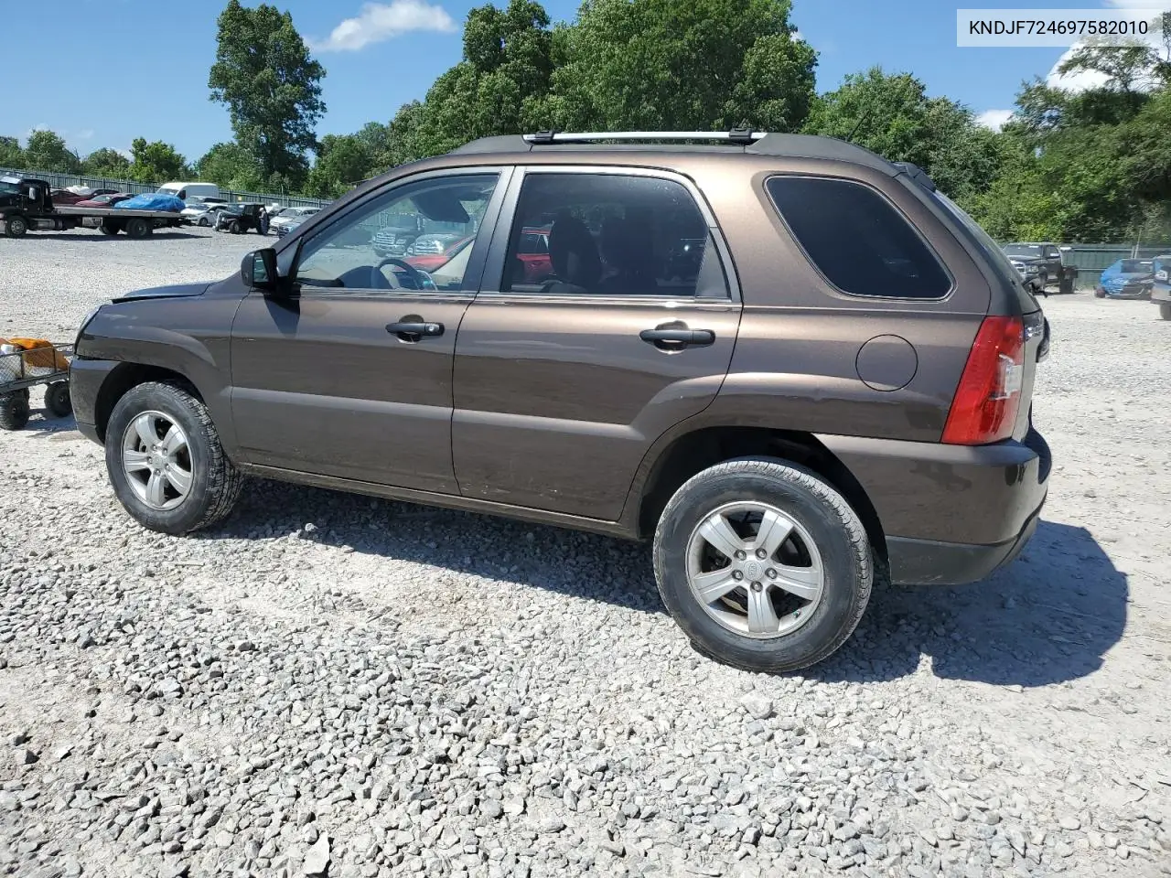 2009 Kia Sportage Lx VIN: KNDJF724697582010 Lot: 61423895
