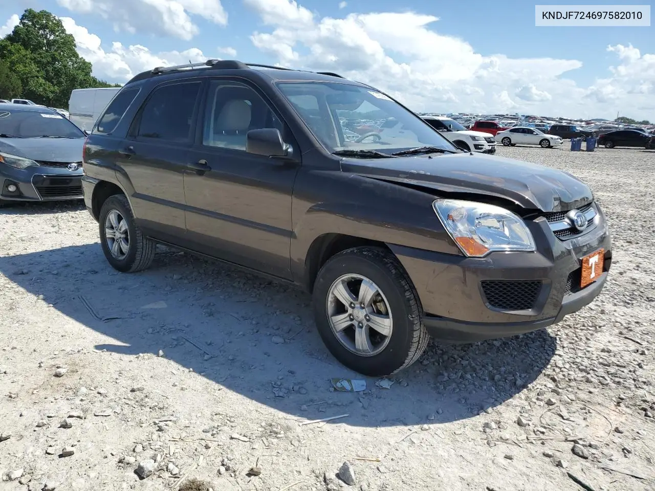 2009 Kia Sportage Lx VIN: KNDJF724697582010 Lot: 61423895