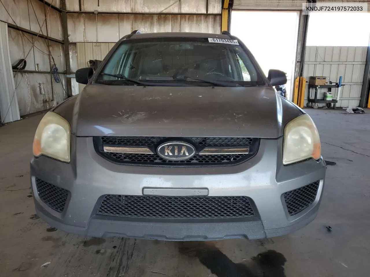 2009 Kia Sportage Lx VIN: KNDJF724197572033 Lot: 61703485