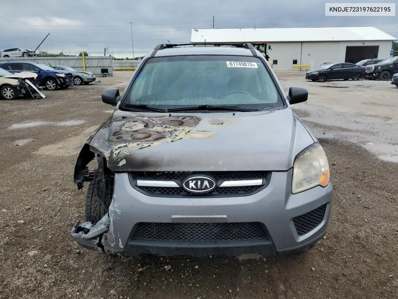 2009 Kia Sportage Lx VIN: KNDJE723197622195 Lot: 61749815