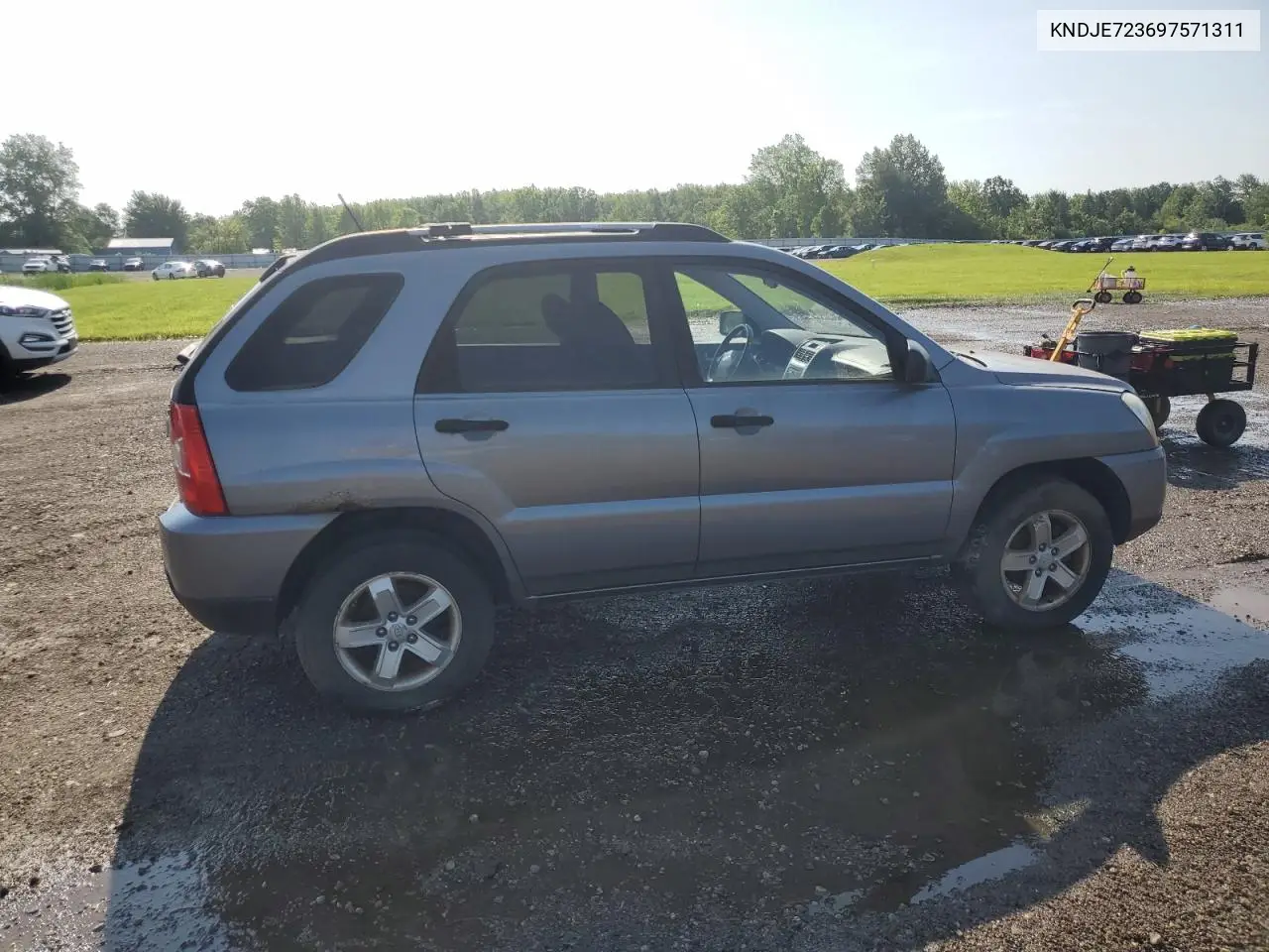 2009 Kia Sportage Lx VIN: KNDJE723697571311 Lot: 62026265