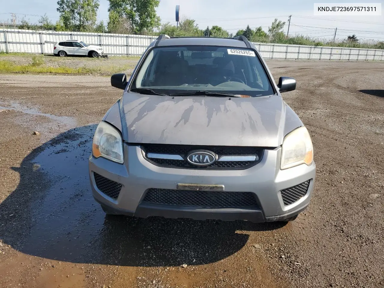 2009 Kia Sportage Lx VIN: KNDJE723697571311 Lot: 62026265