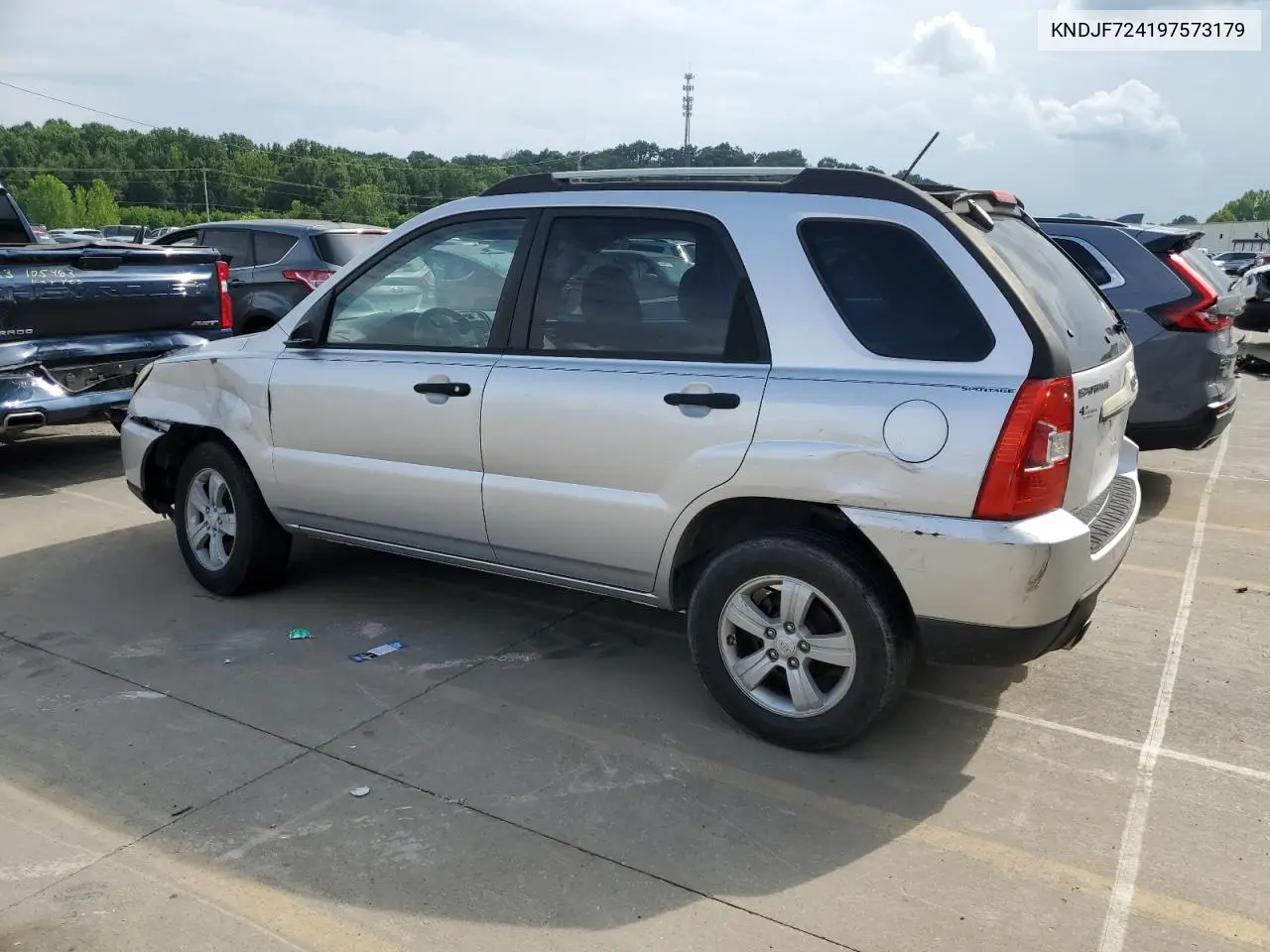 2009 Kia Sportage Lx VIN: KNDJF724197573179 Lot: 64987165