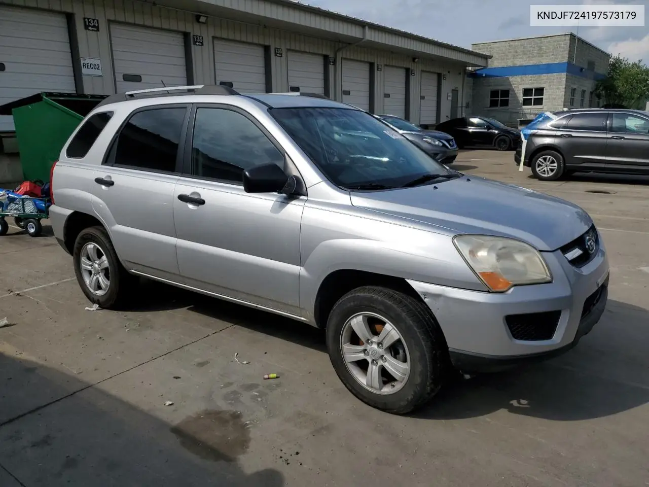 2009 Kia Sportage Lx VIN: KNDJF724197573179 Lot: 64987165