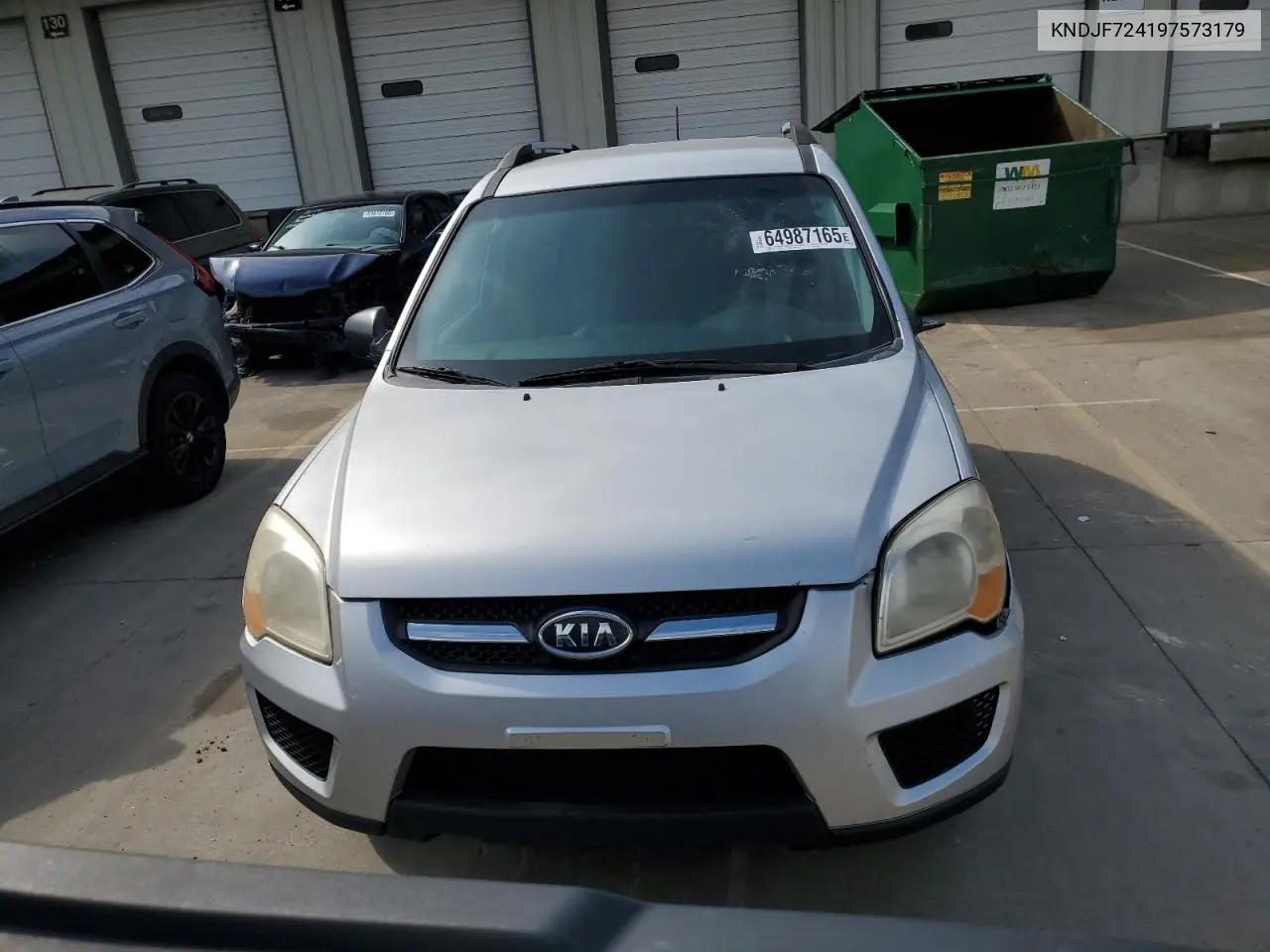 2009 Kia Sportage Lx VIN: KNDJF724197573179 Lot: 64987165