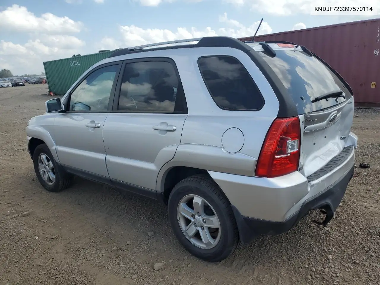 2009 Kia Sportage Lx VIN: KNDJF723397570114 Lot: 65215085