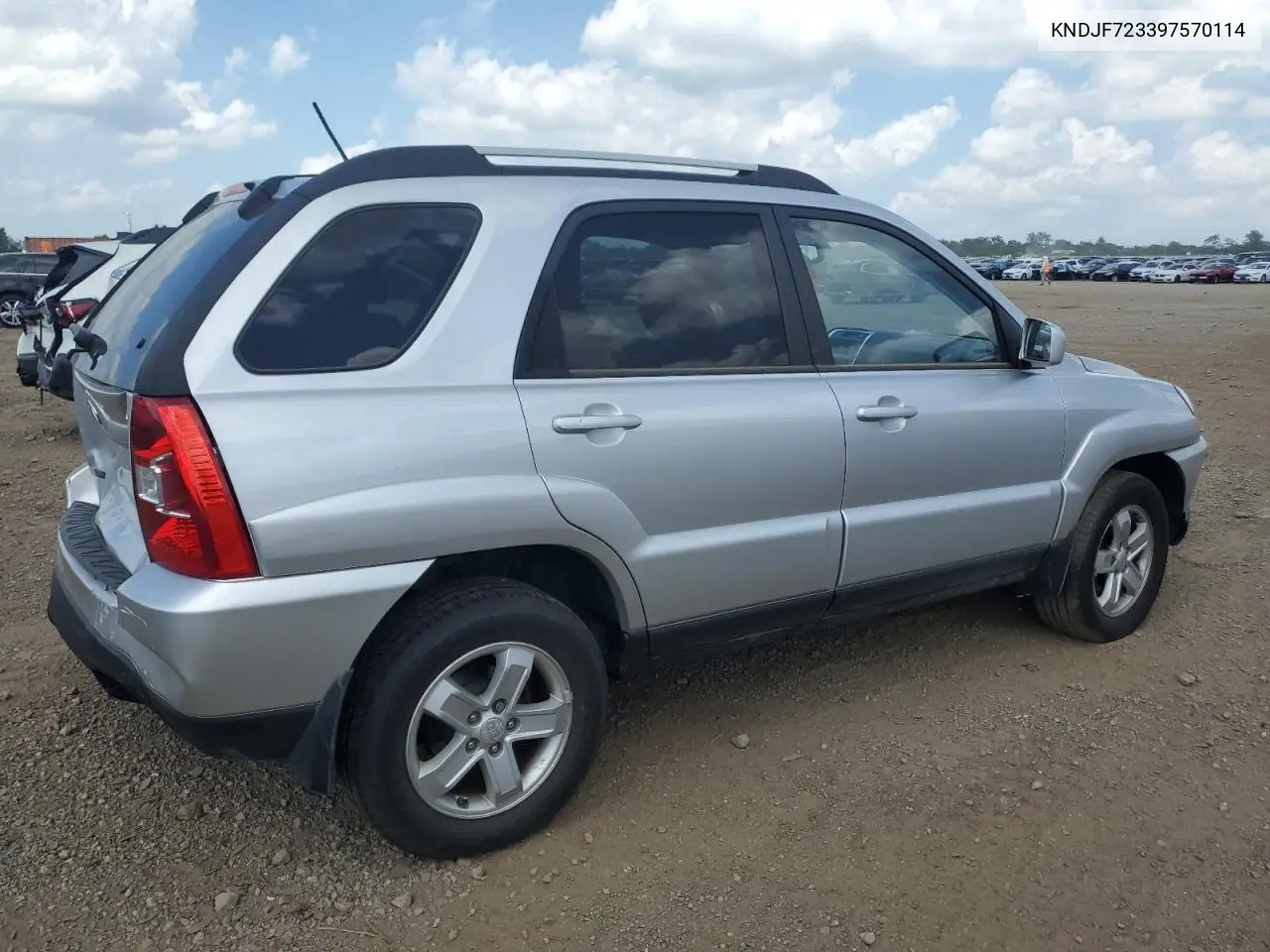 2009 Kia Sportage Lx VIN: KNDJF723397570114 Lot: 65215085