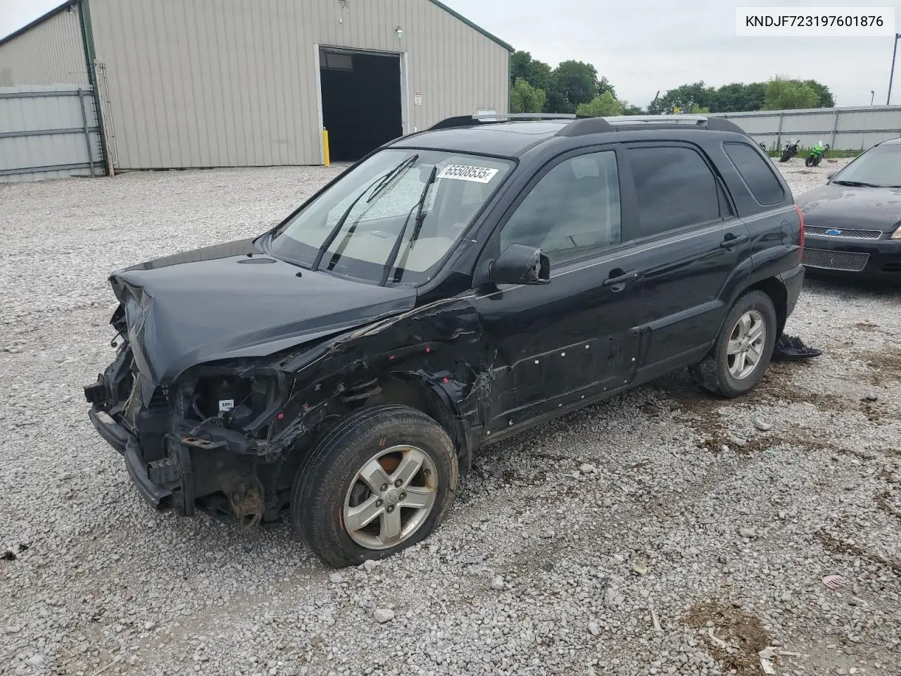 2009 Kia Sportage Lx VIN: KNDJF723197601876 Lot: 65508535