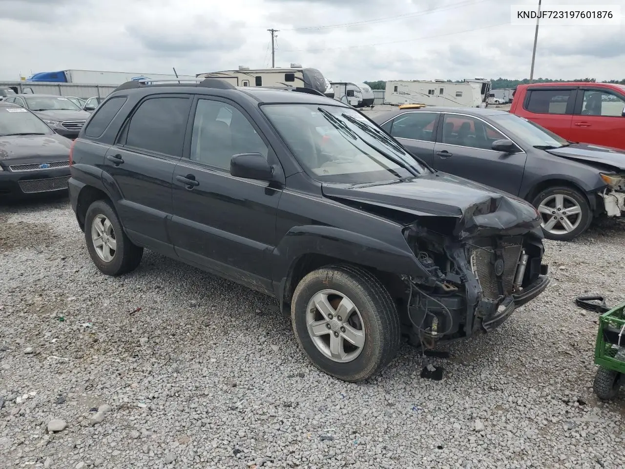 2009 Kia Sportage Lx VIN: KNDJF723197601876 Lot: 65508535