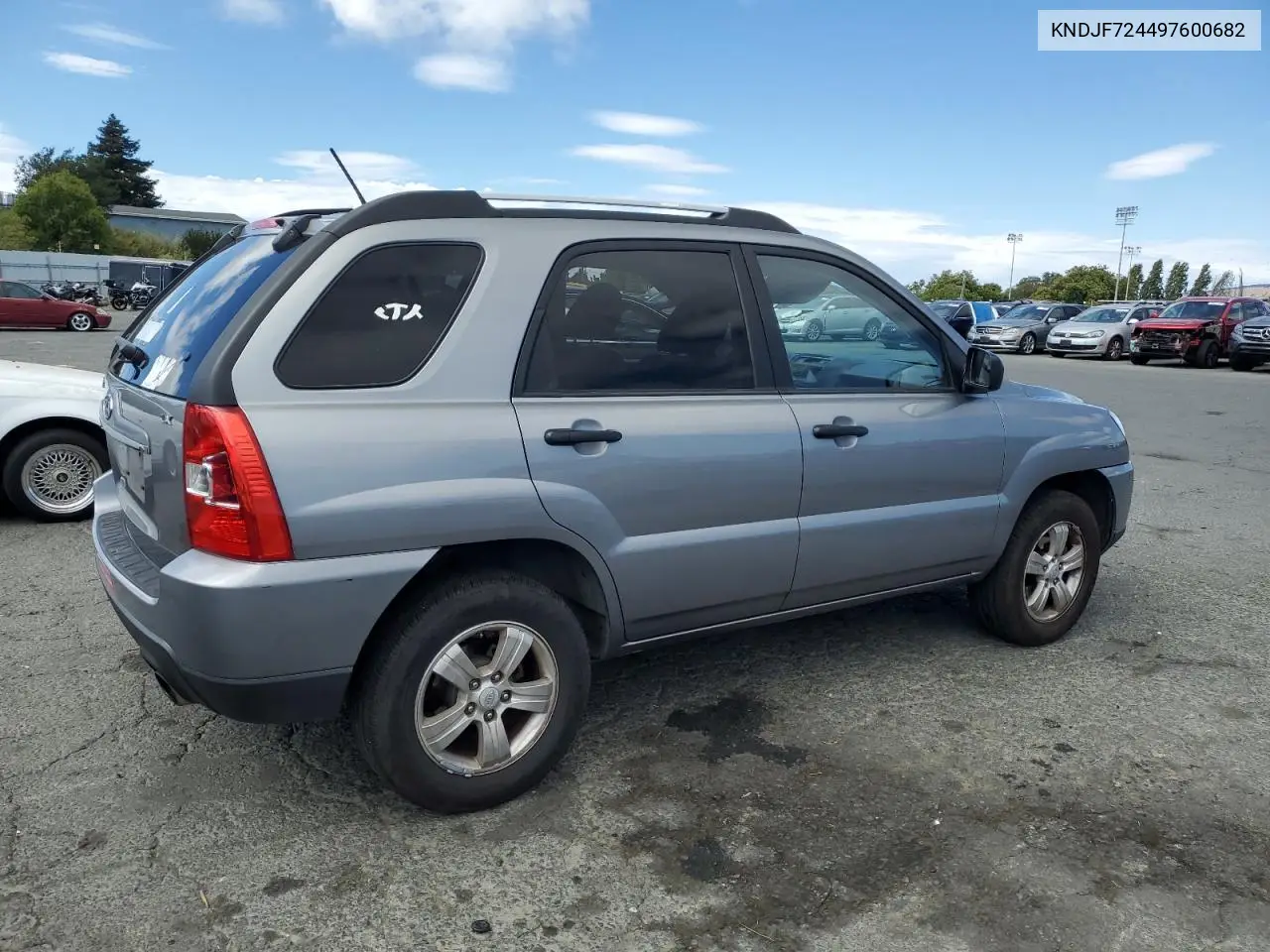 2009 Kia Sportage Lx VIN: KNDJF724497600682 Lot: 65833565