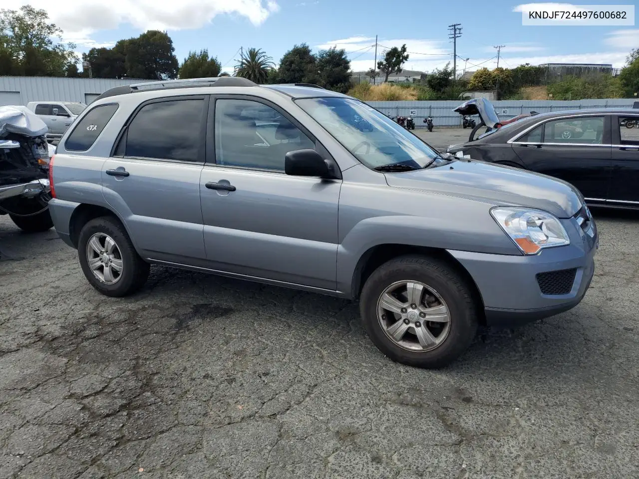 2009 Kia Sportage Lx VIN: KNDJF724497600682 Lot: 65833565