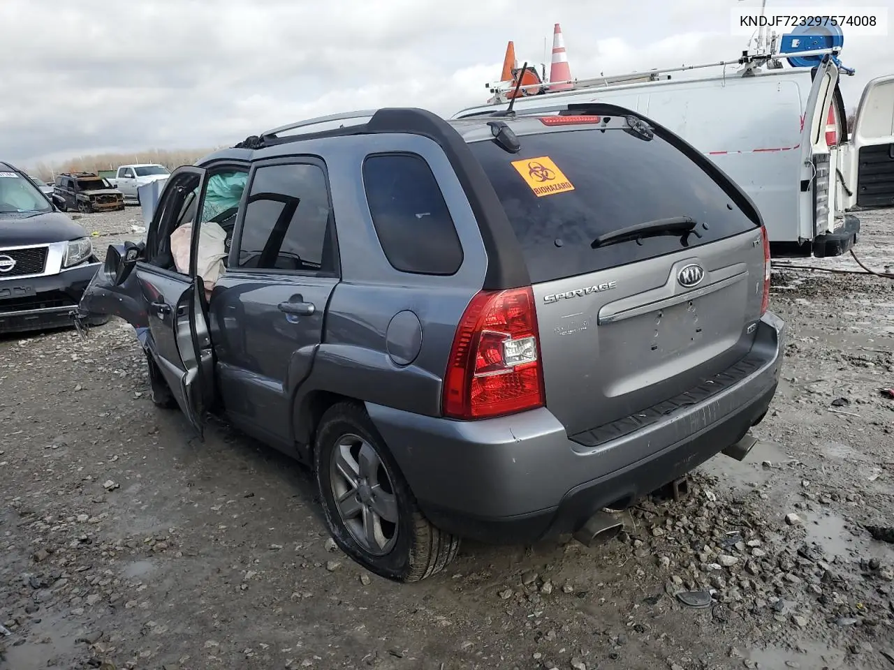 2009 Kia Sportage Lx VIN: KNDJF723297574008 Lot: 80940344