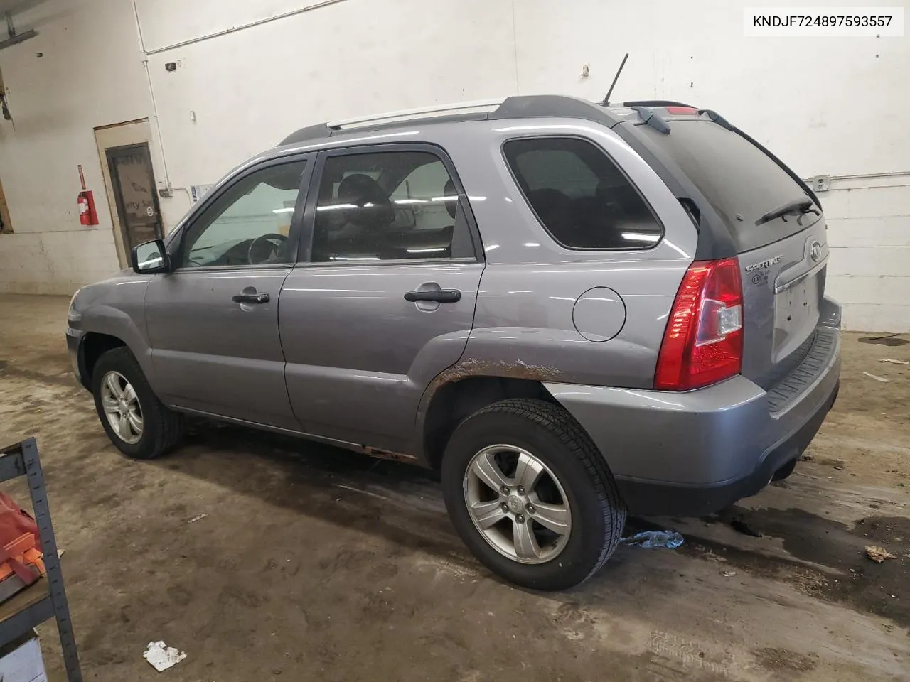 2009 Kia Sportage Lx VIN: KNDJF724897593557 Lot: 86718844