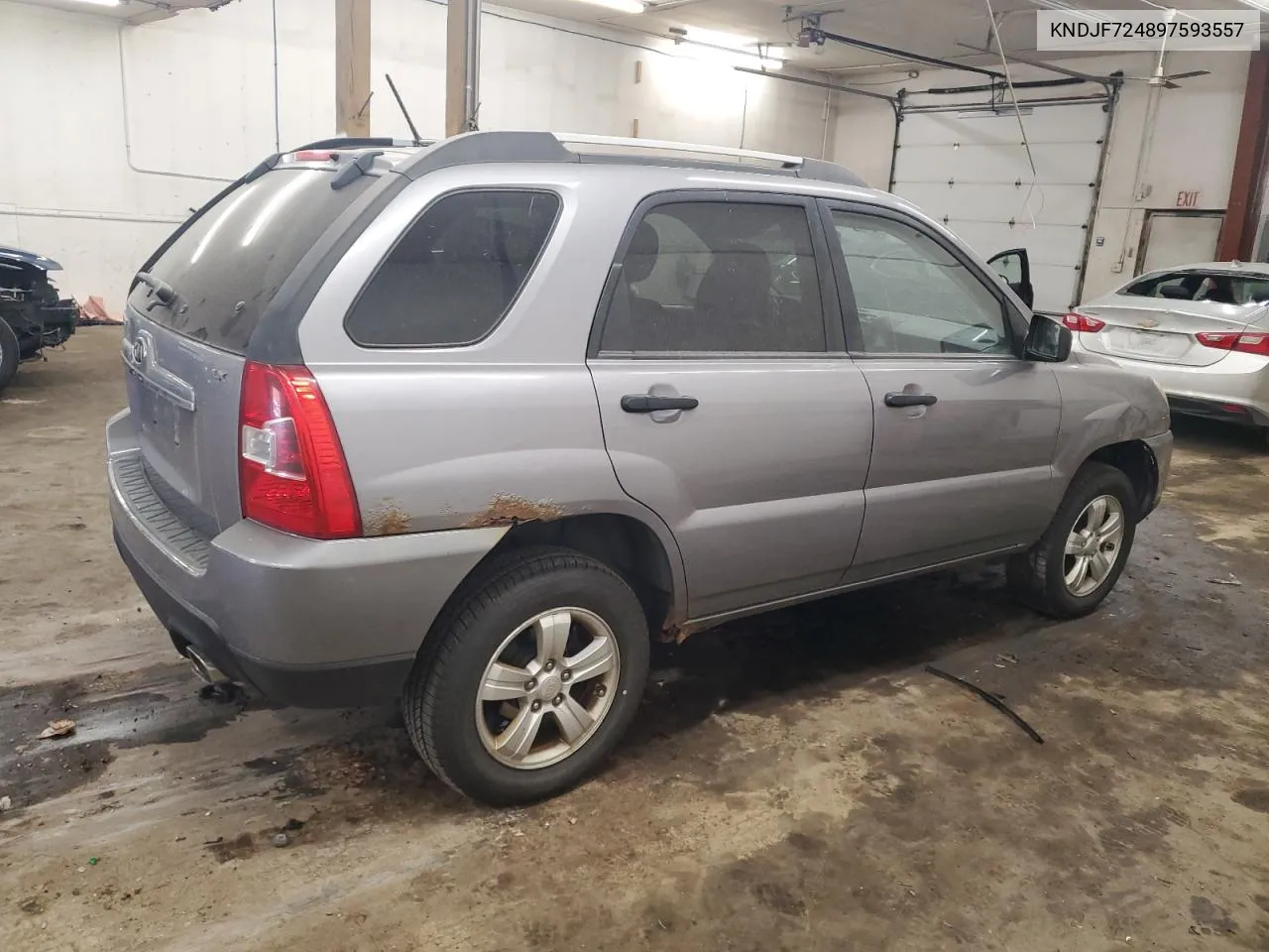 2009 Kia Sportage Lx VIN: KNDJF724897593557 Lot: 86718844