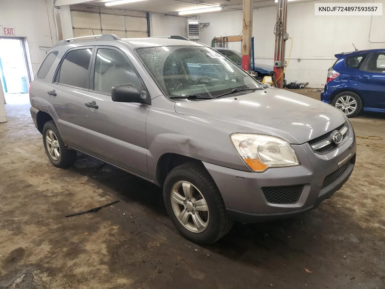 2009 Kia Sportage Lx VIN: KNDJF724897593557 Lot: 86718844