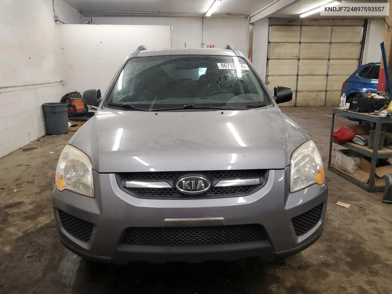 2009 Kia Sportage Lx VIN: KNDJF724897593557 Lot: 86718844