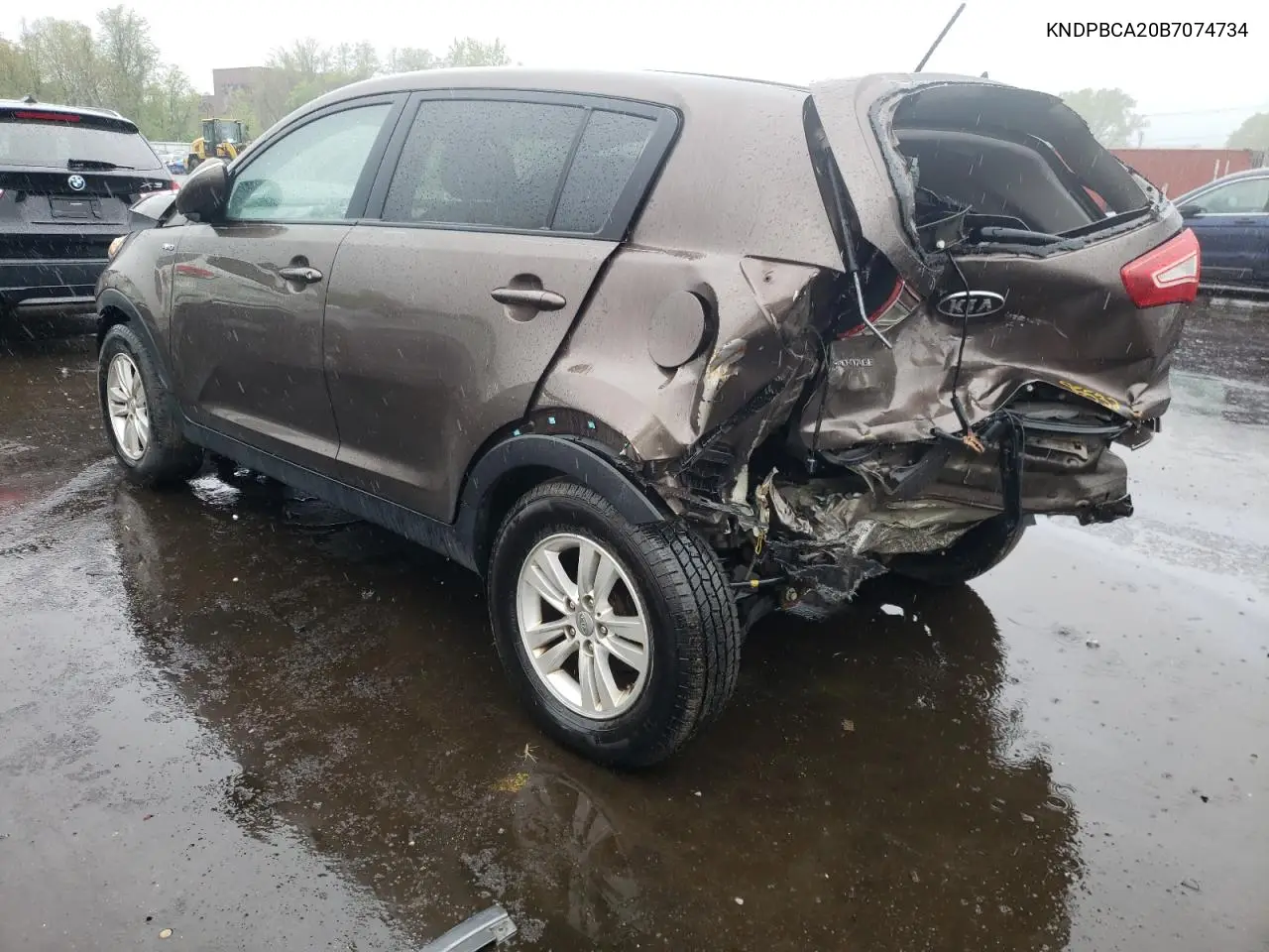 2011 Kia Sportage Lx VIN: KNDPBCA20B7074734 Lot: 55104095