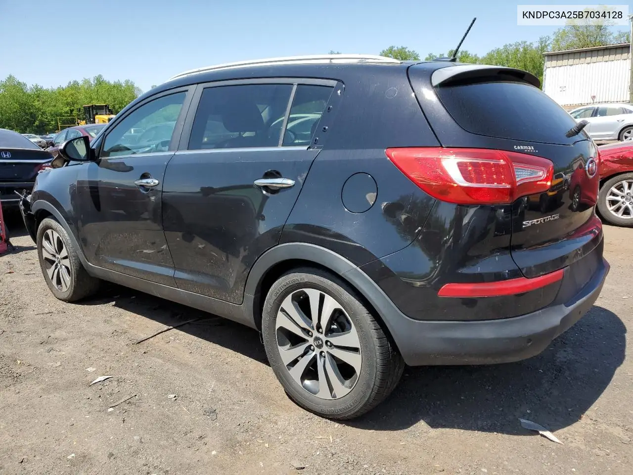 2011 Kia Sportage Ex VIN: KNDPC3A25B7034128 Lot: 56207055