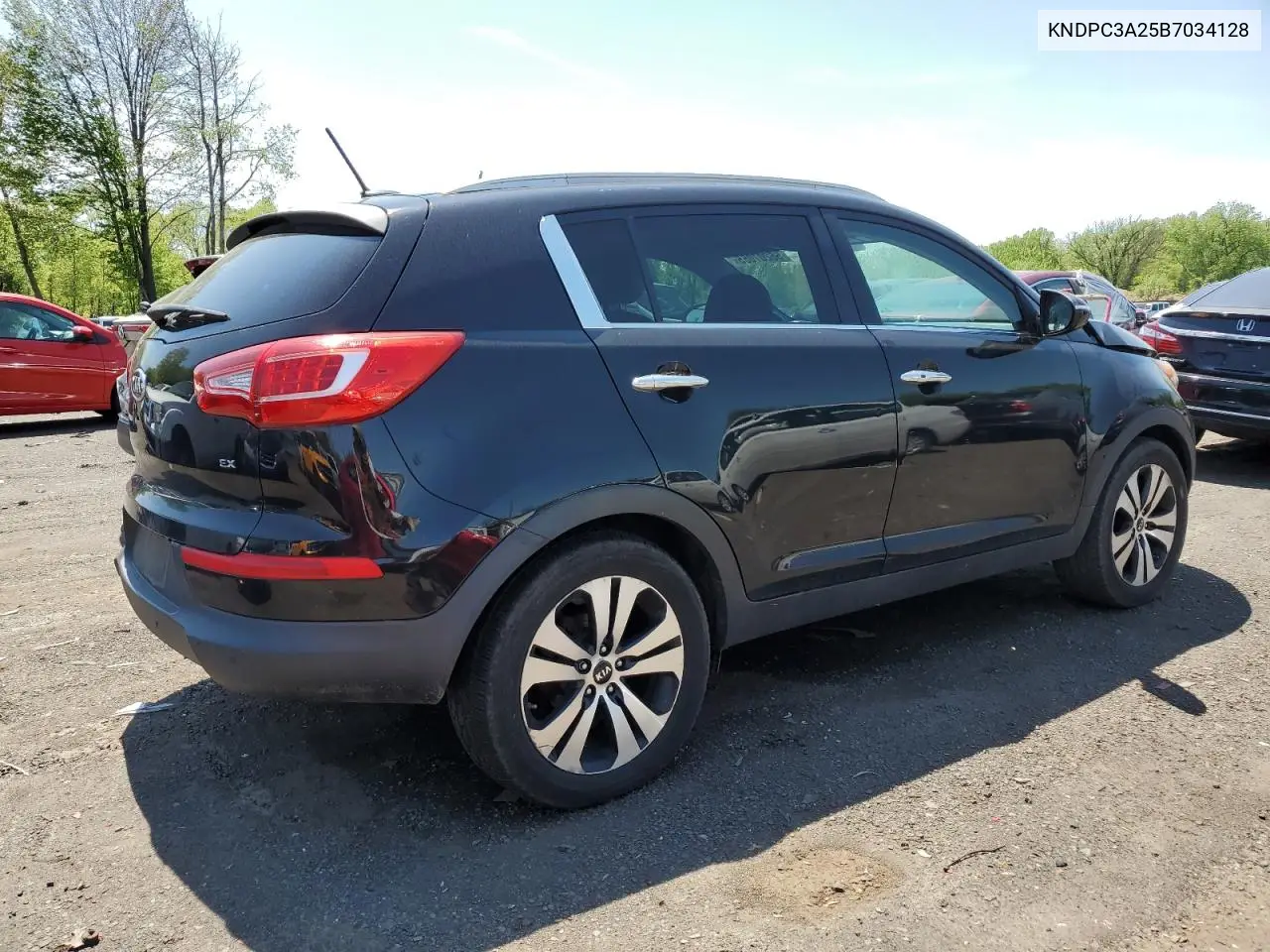 2011 Kia Sportage Ex VIN: KNDPC3A25B7034128 Lot: 56207055