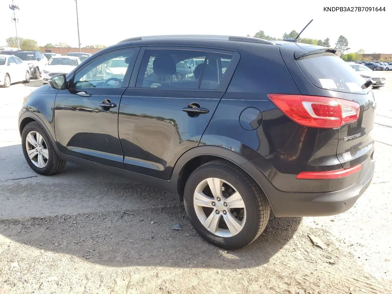 2011 Kia Sportage Lx VIN: KNDPB3A27B7091644 Lot: 56659045