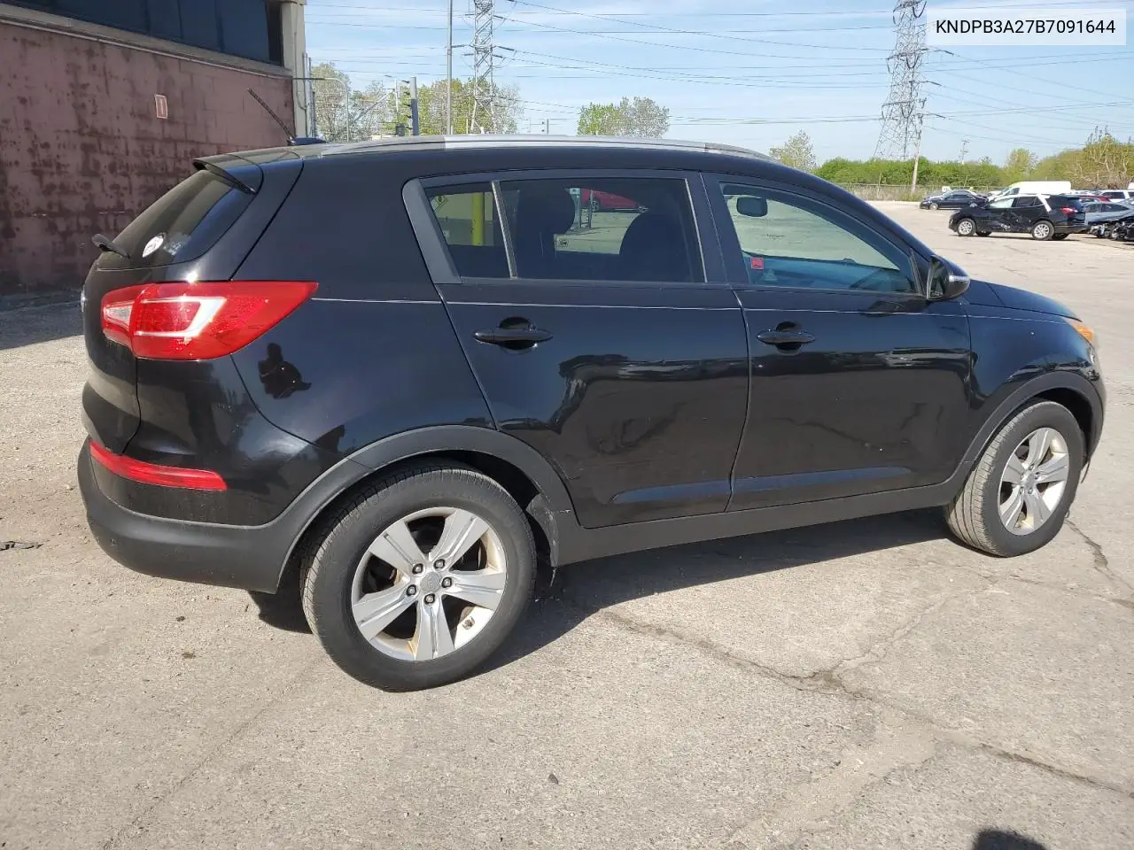 2011 Kia Sportage Lx VIN: KNDPB3A27B7091644 Lot: 56659045
