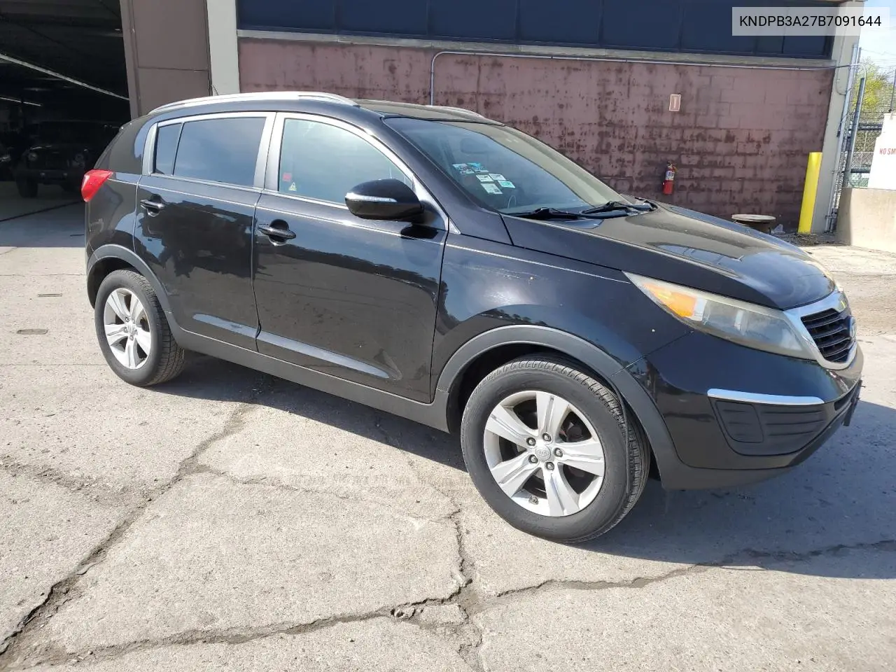 2011 Kia Sportage Lx VIN: KNDPB3A27B7091644 Lot: 56659045