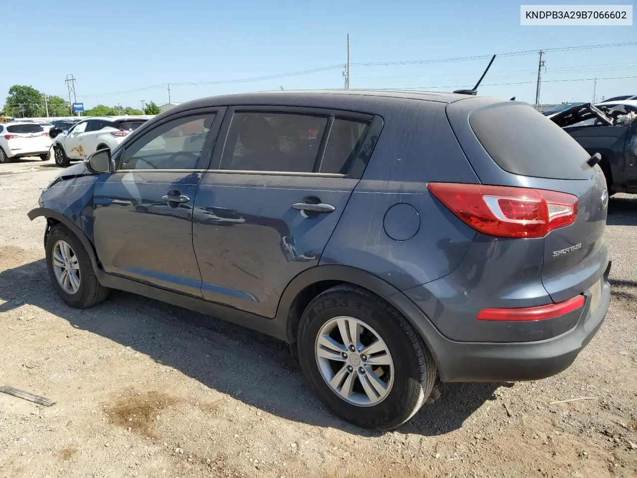 2011 Kia Sportage Lx VIN: KNDPB3A29B7066602 Lot: 56747075