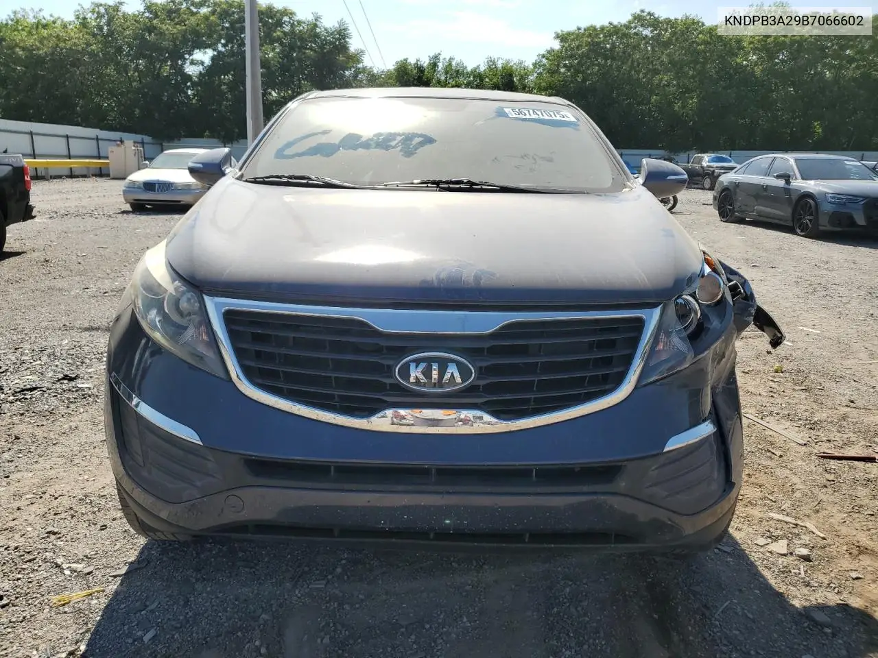 2011 Kia Sportage Lx VIN: KNDPB3A29B7066602 Lot: 56747075