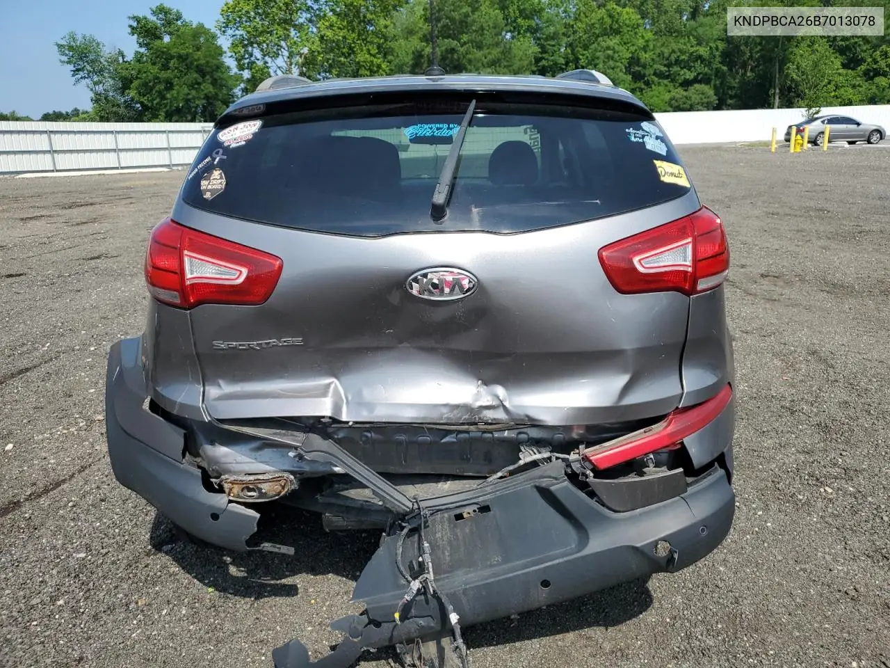 2011 Kia Sportage Lx VIN: KNDPBCA26B7013078 Lot: 62317055