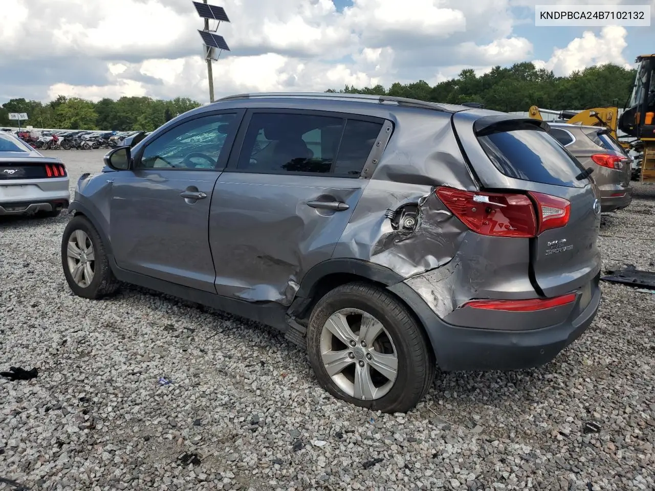 2011 Kia Sportage Lx VIN: KNDPBCA24B7102132 Lot: 62591055
