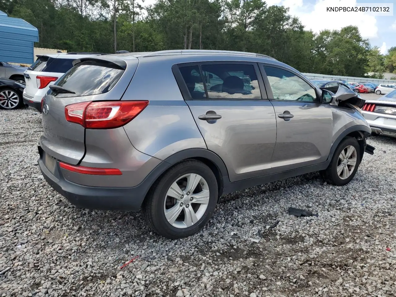 2011 Kia Sportage Lx VIN: KNDPBCA24B7102132 Lot: 62591055