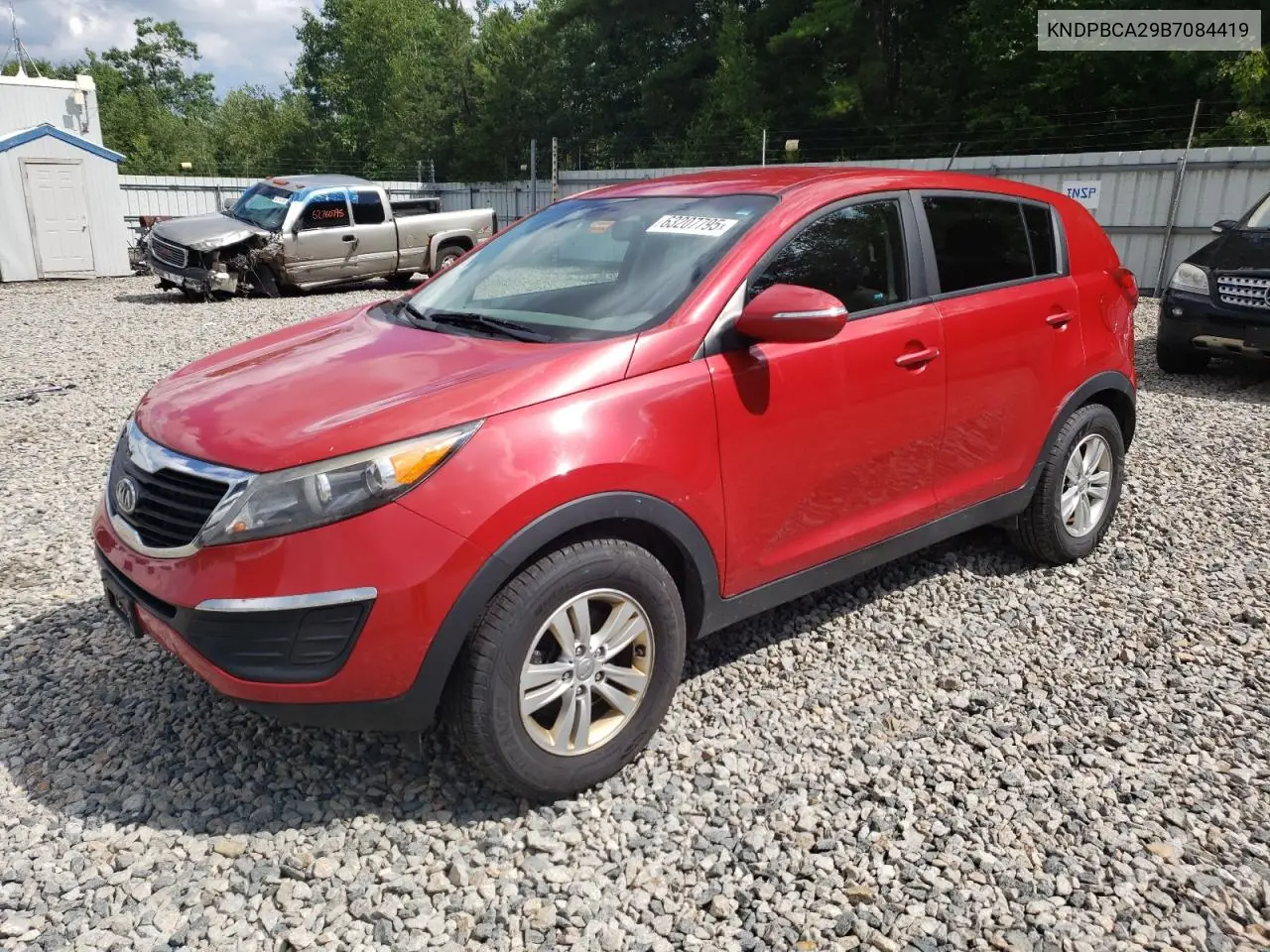 2011 Kia Sportage Lx VIN: KNDPBCA29B7084419 Lot: 63207795