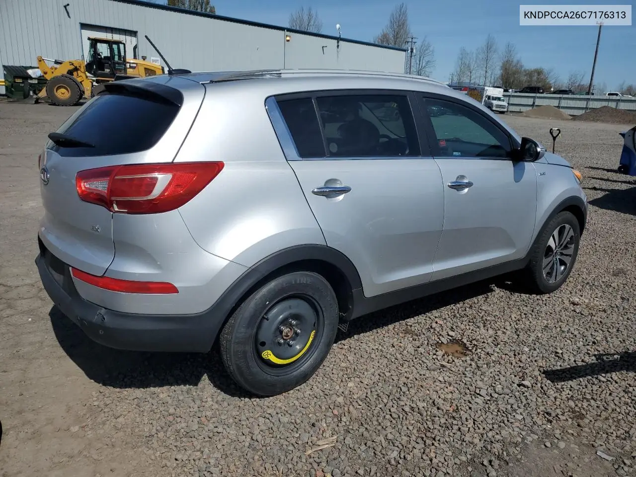 2012 Kia Sportage Ex VIN: KNDPCCA26C7176313 Lot: 51994005