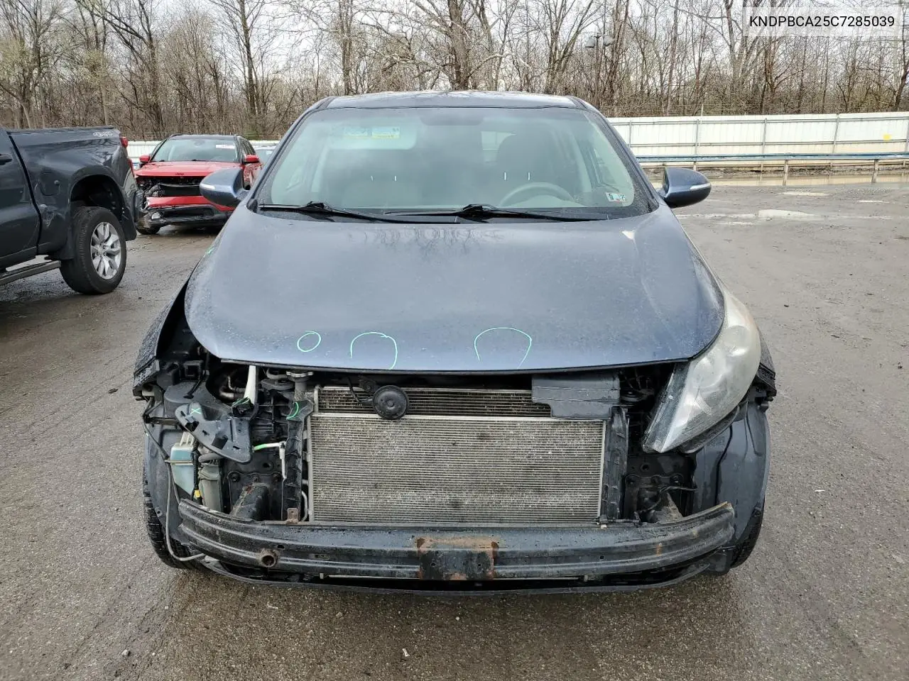 2012 Kia Sportage Lx VIN: KNDPBCA25C7285039 Lot: 52620735