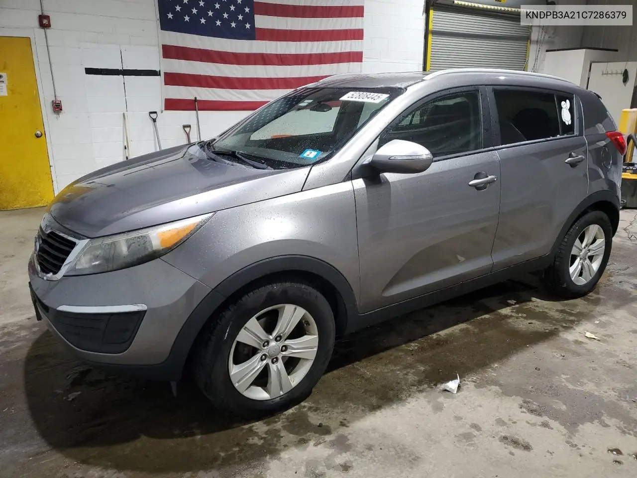 2012 Kia Sportage Base VIN: KNDPB3A21C7286379 Lot: 52808445