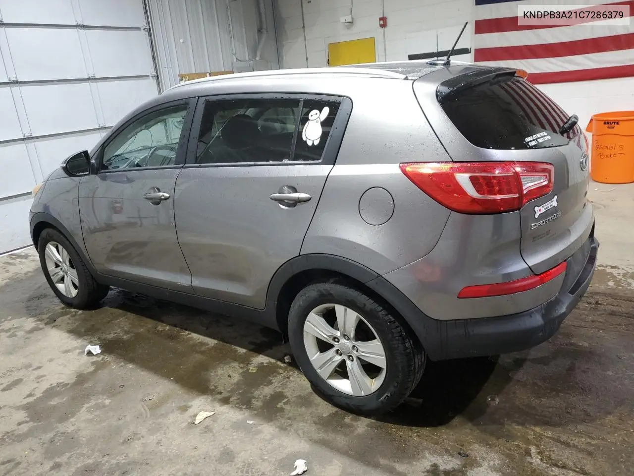 2012 Kia Sportage Base VIN: KNDPB3A21C7286379 Lot: 52808445